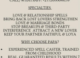 Peržiūrėti skelbimą - +27716356648 TRADITIONAL HEALER / SPIRITUAL H